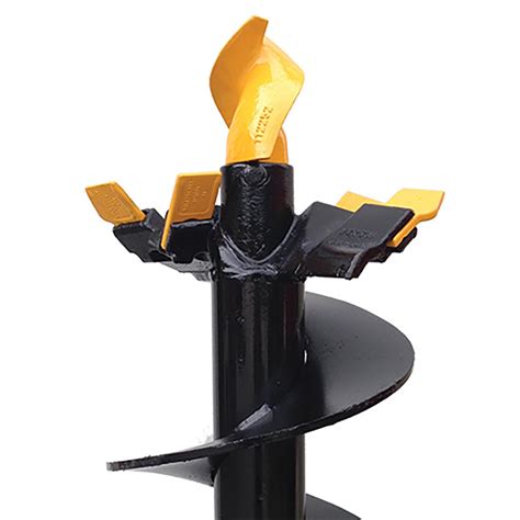 8 auger bit skid steer|auger attachment for skid steer.